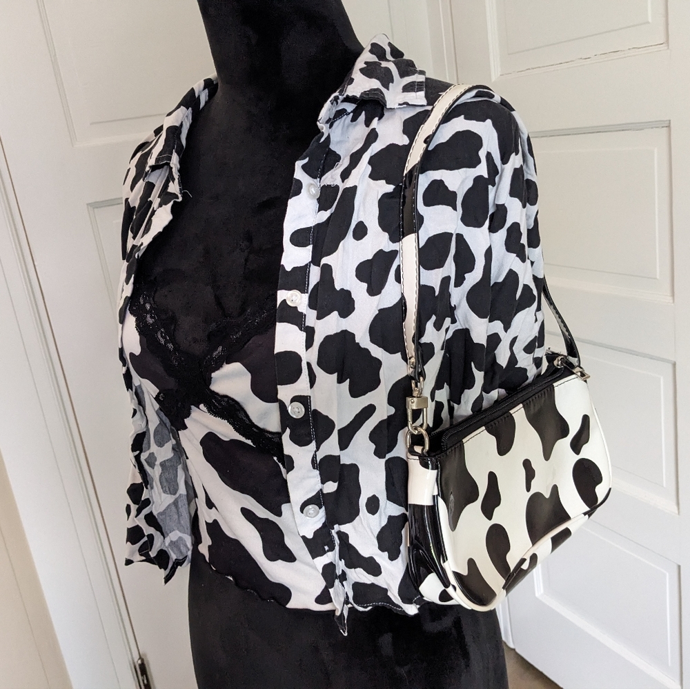 Cow print set